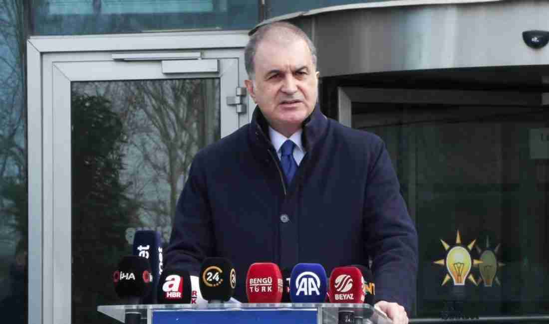 AK Parti Genel Başkan Yardımcısı ve Parti Sözcüsü Ömer Çelik,