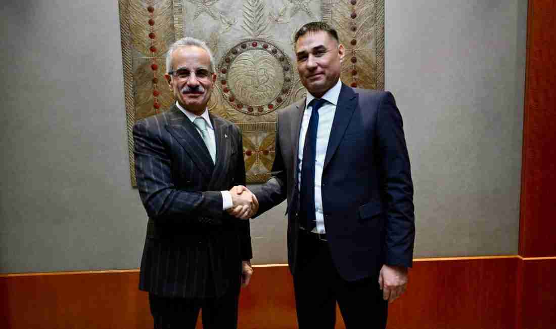 Ulaştırma ve Altyapı Bakanı Abdulkadir Uraloğlu, resmi temaslarda bulunmak üzere