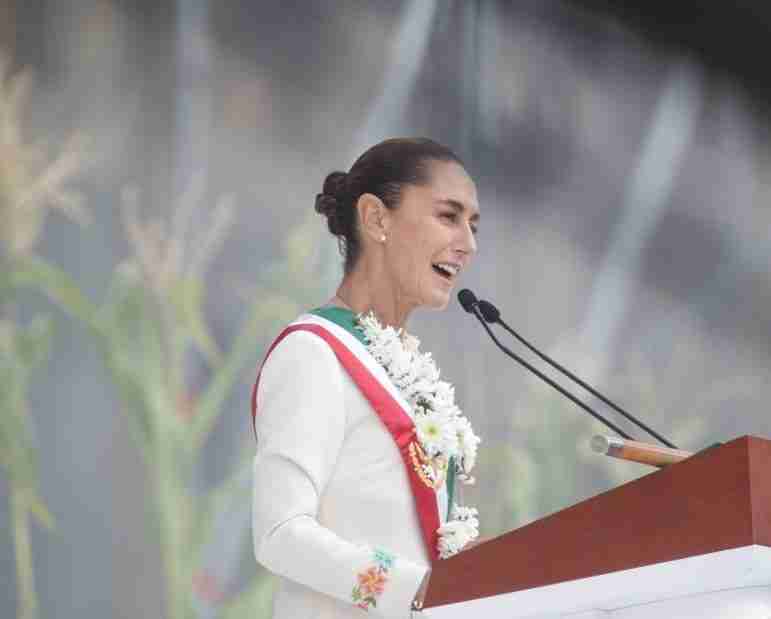 Sınırdaki ABD İHA’ları Tartışma Yarattı Meksika Devlet Başkanı Claudia Sheinbaum,