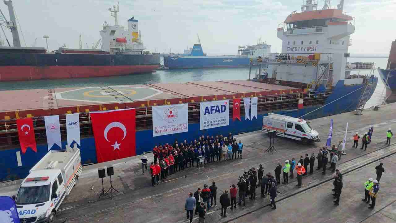 Bin 956 Tonluk İnsani Yardım Gönderildi Türkiye, İsrail saldırıları altındaki
