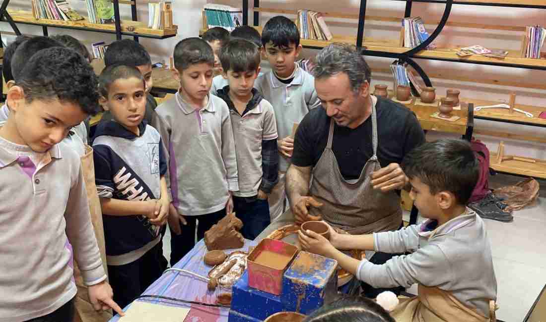 Mardin’in Midyat ilçesinde, Milli Eğitim Bakanlığı’nın ‘Maarif Beceri Programı’ kapsamında