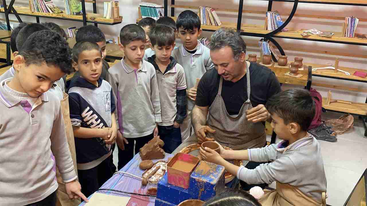 Mardin’in Midyat ilçesinde, Milli Eğitim Bakanlığı’nın ‘Maarif Beceri Programı’ kapsamında