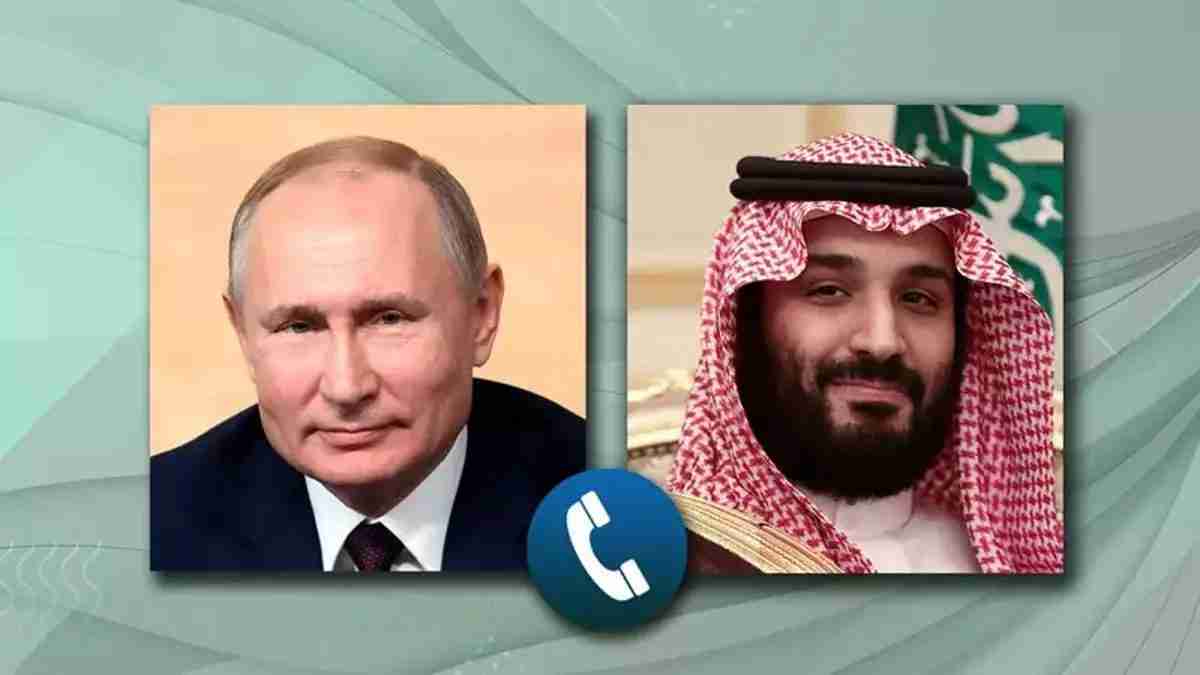 Rusya Devlet Başkanı Vladimir Putin, Suudi Arabistan Veliaht Prensi Muhammed