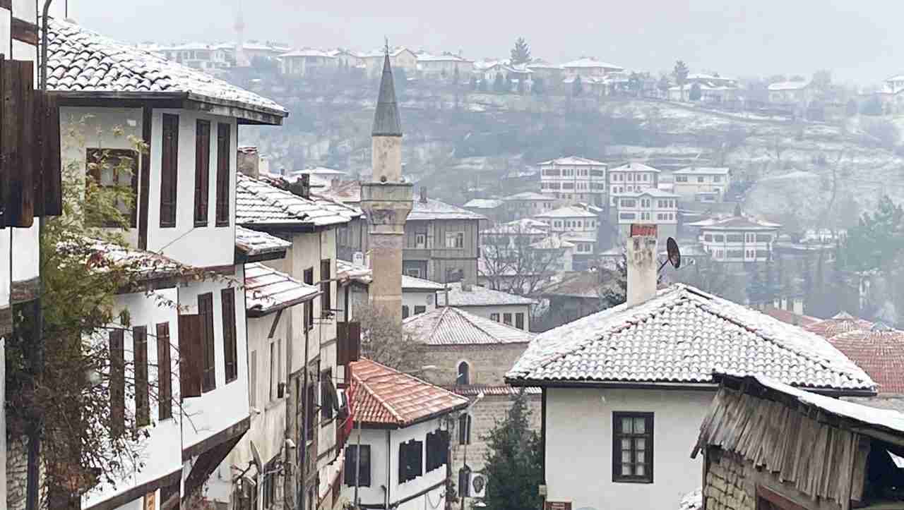 UNESCO Mirası Safranbolu’da Kar Manzarası Karabük’ün UNESCO Dünya Miras Listesi’nde