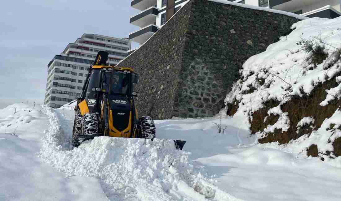 Kar ve Buzlanma Nedeniyle Okullara Ara Verildi Samsun’da etkili olan
