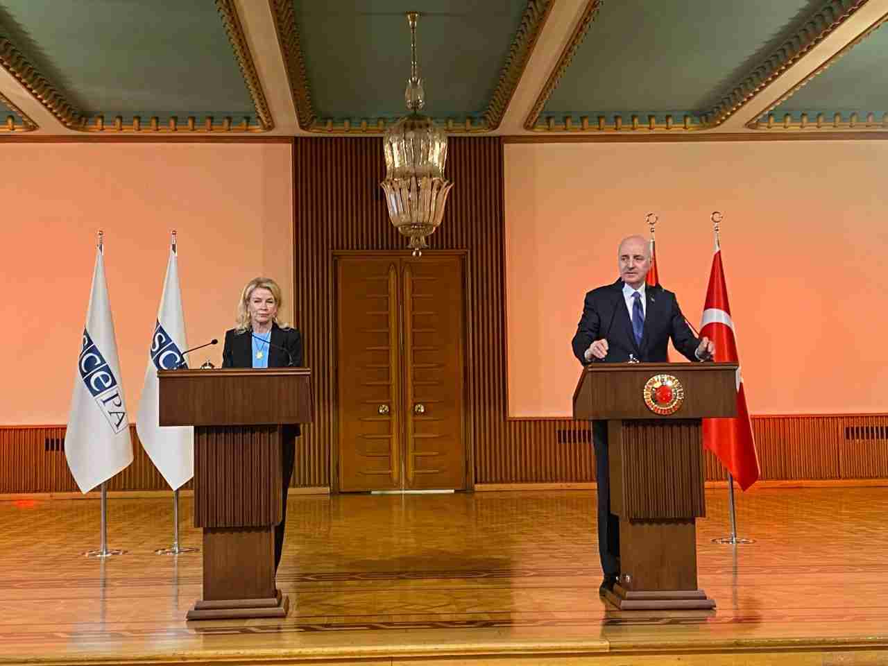 Türkiye Büyük Millet Meclisi (TBMM) Başkanı Numan Kurtulmuş, Hamas ile