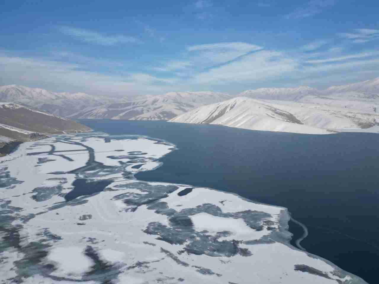 Eksi 20 Dereceye Ulaşan Soğuk Hava Baraj Gölünü Dondurdu Hakkari’nin