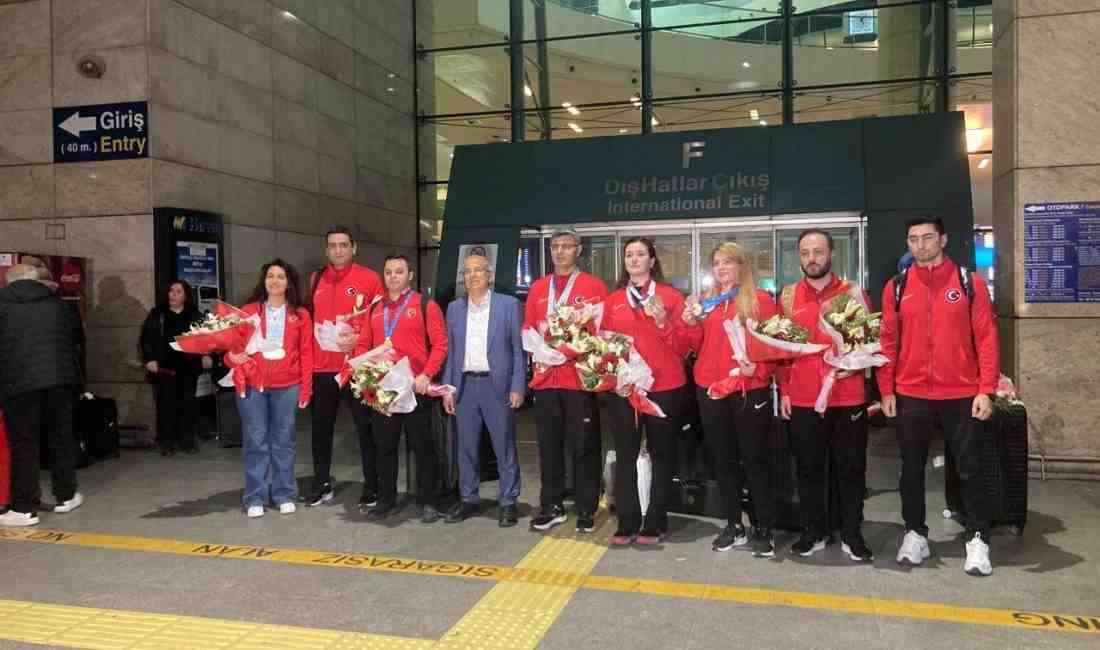 Hırvatistan’da düzenlenen Avrupa Havalı Silahlar Şampiyonası’nda büyük bir başarıya imza