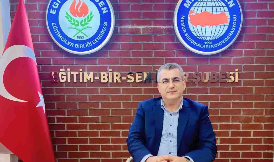 Eğitim-Bir-Sen 1 No’lu Şube Başkanı Ali Kaya, Çanakkale Zaferi’nin 110.