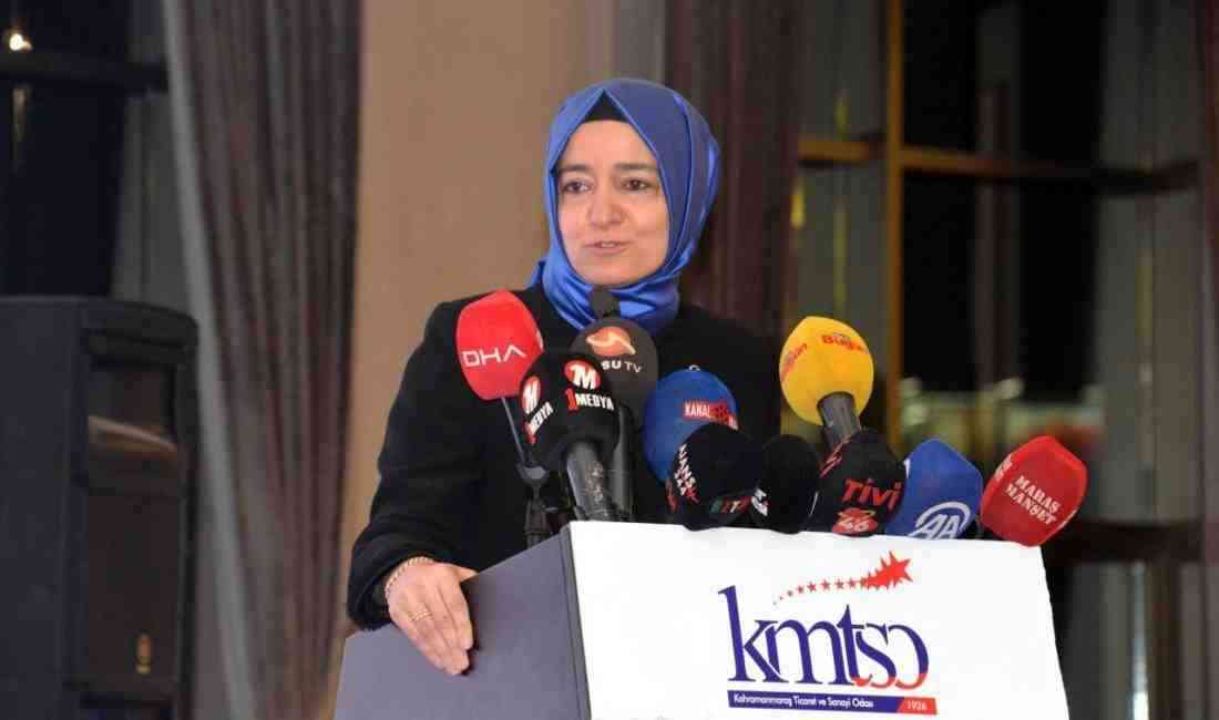 AK Parti Genel Başkan Yardımcısı Fatma Betül Sayan Kaya, Kahramanmaraş