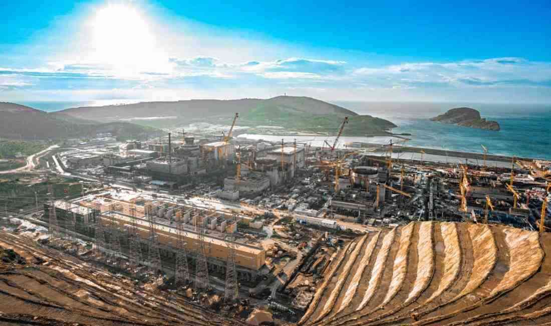 Rusya Devlet Nükleer Enerji Kuruluşu Rosatom tarafından Mersin’de inşa edilen