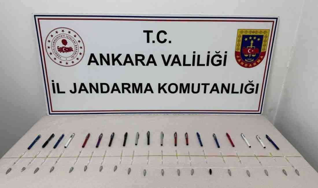Ankara’nın Beypazarı ilçesinde düzenlenen operasyonda yaklaşık 6 milyon lira değerinde