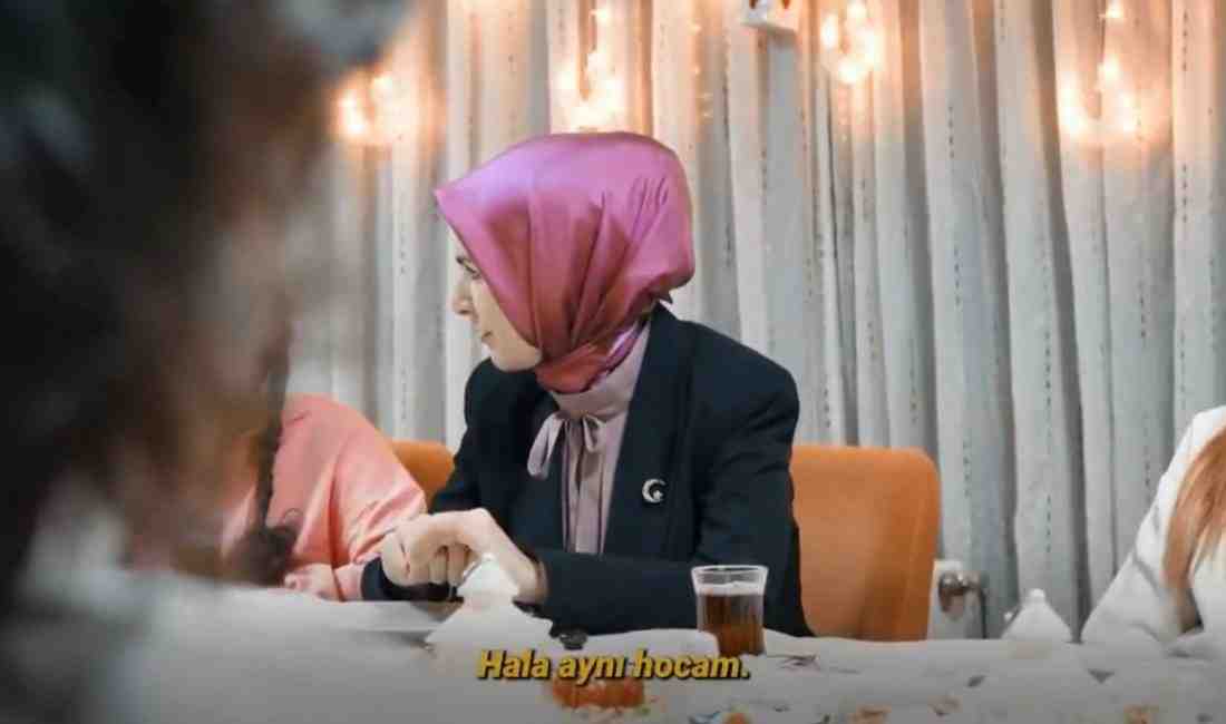 Aile ve Sosyal Hizmetler Bakanı Mahinur Özdemir Göktaş, Ankara’daki Saray