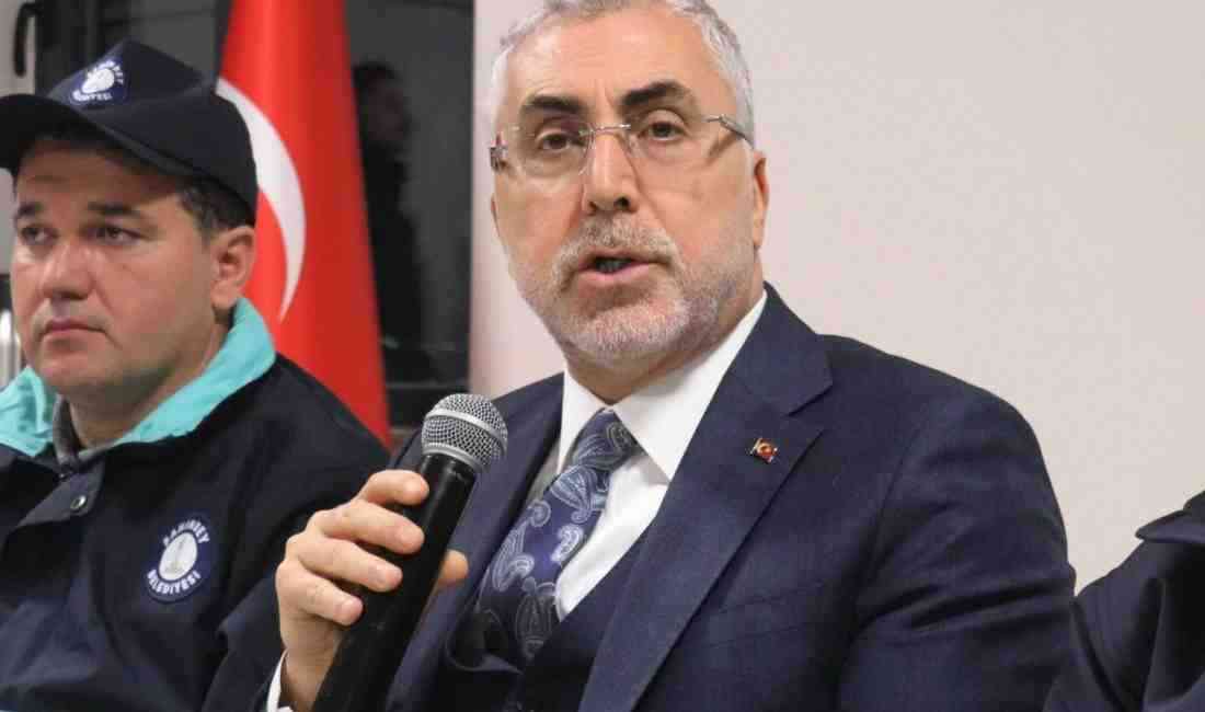 Çalışma ve Sosyal Güvenlik Bakanı Vedat Işıkhan, bir dizi ziyaret