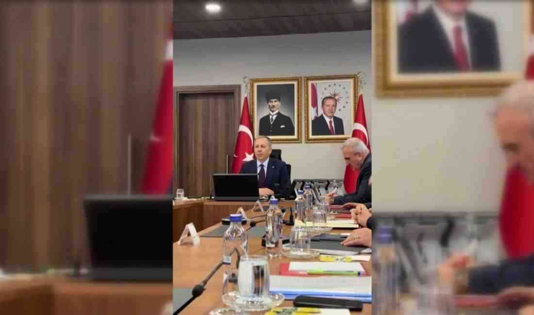 Sokak Hayvanları İçin Video Konferans Toplantısı Yapıldı İçişleri Bakanı Ali