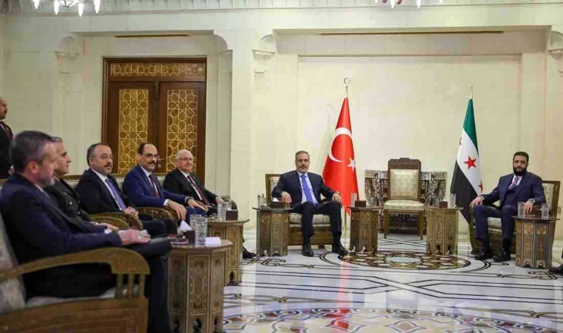 Dışişleri Bakanı Hakan Fidan, Milli Savunma Bakanı Yaşar Güler ve