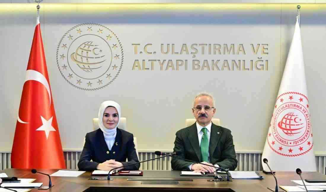 Aile ve Sosyal Hizmetler Bakanı Mahinur Özdemir Göktaş ile Ulaştırma