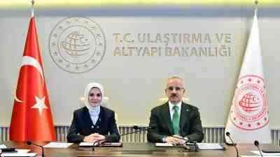 Aile ve Sosyal Hizmetler Bakanı Mahinur Özdemir Göktaş ile Ulaştırma