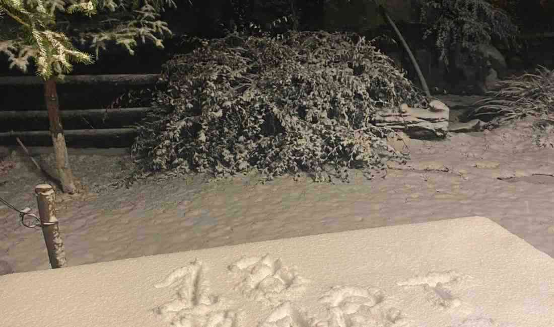 İnegöl’de Hava Sıcaklığı Sıfırın Altına Düştü Bursa’da aniden düşen hava