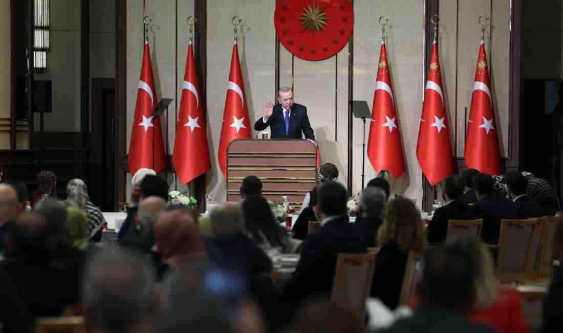 Cumhurbaşkanı Recep Tayyip Erdoğan, Beştepe’de çiftçilerle bir araya geldiği iftar