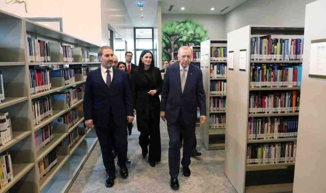 Cumhurbaşkanı Recep Tayyip Erdoğan, AK Parti Genel Merkezi’nde bulunan AK