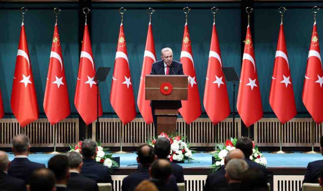 Cumhurbaşkanı Recep Tayyip Erdoğan, kabine toplantısı sonrası yaptığı açıklamada, Türkiye’nin
