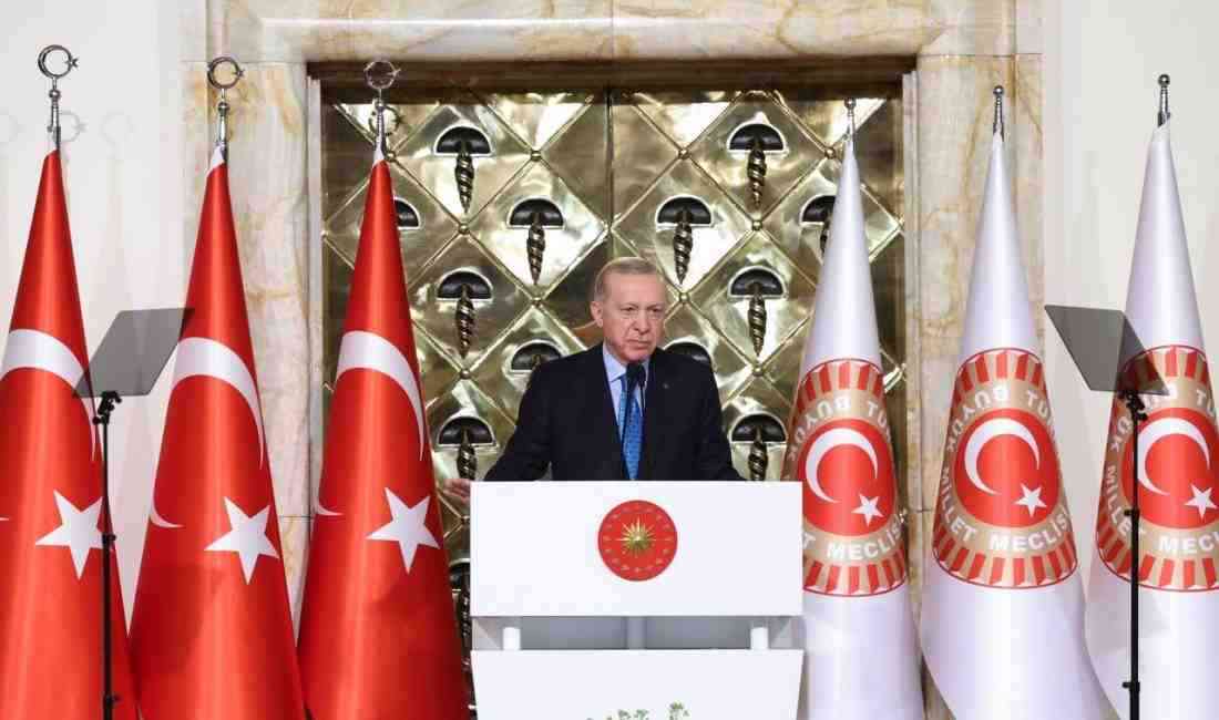 Cumhurbaşkanı Recep Tayyip Erdoğan, Türkiye Büyük Millet Meclisi (TBMM) Başkanı