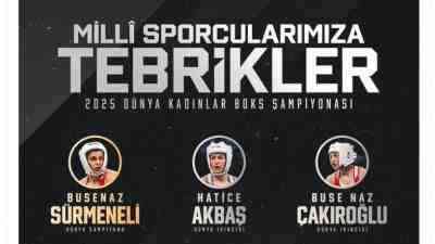 Cumhurbaşkanı Recep Tayyip Erdoğan, 2025 Dünya Kadınlar Boks Şampiyonası’nda başarı