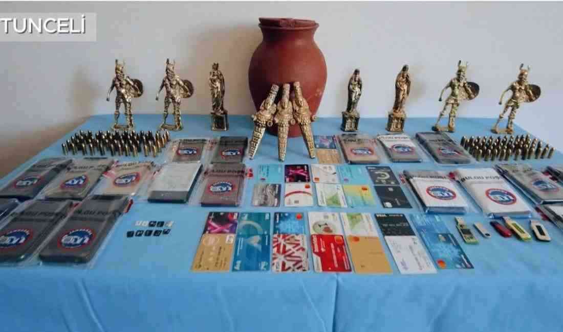 Tunceli’de sahte haritalarla define bulduklarını iddia eden dolandırıcılar, kurbanlarını kandırarak