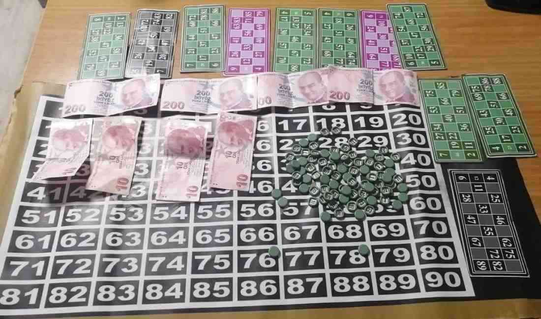 Polisten Kumar Operasyonu Samsun’un İlkadım ilçesinde faaliyet gösteren bir dernekte