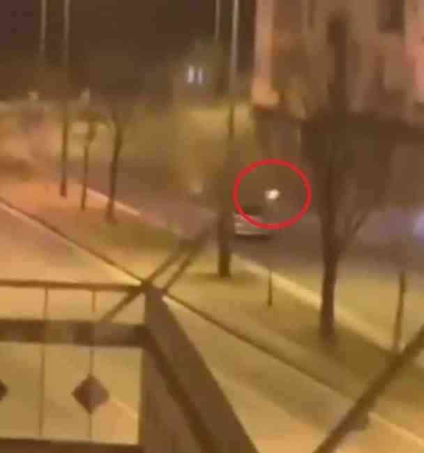 Kayseri’de otomobille drift atan ve tabancayla havaya ateş açan A.Ç.