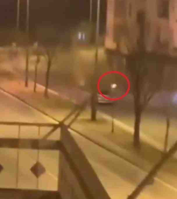 Kayseri’de otomobille drift atan ve tabancayla havaya ateş açan A.Ç.