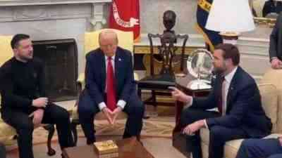 Trump-Zelenskiy Tartışmasının Ardından Destek Açıklamaları Geldi ABD Başkanı Donald Trump