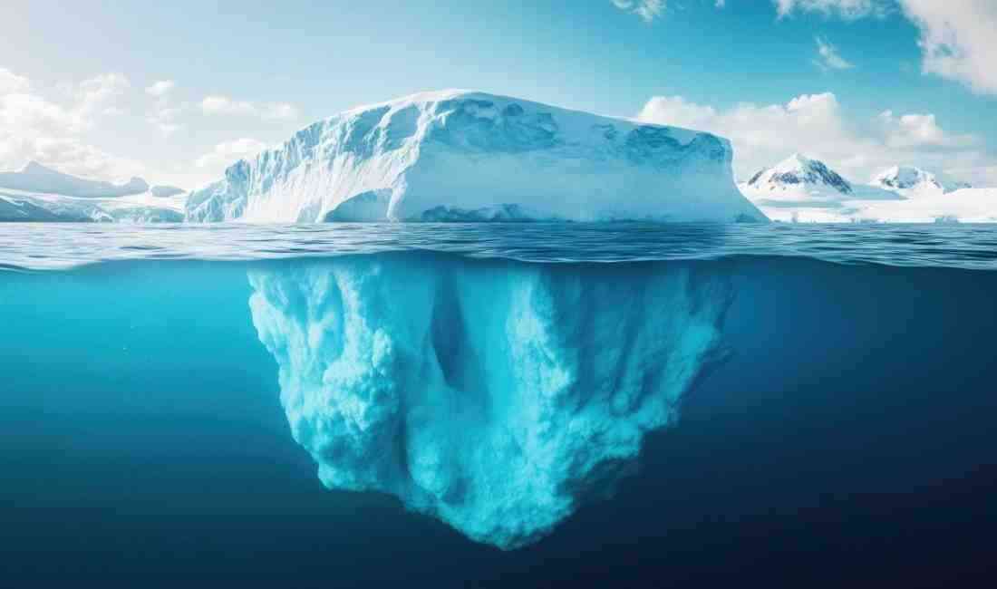 Dünyanın en büyük buz dağı olarak bilinen A23a, İngiltere’ye bağlı