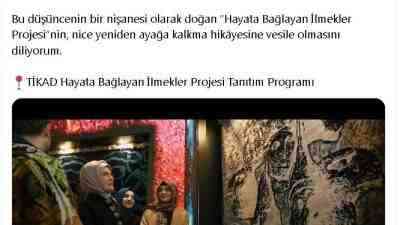 Cumhurbaşkanı Recep Tayyip Erdoğan’ın eşi Emine Erdoğan, Türkiye İş Kadınları