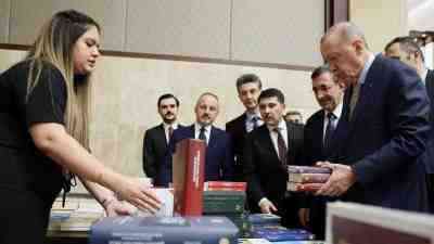 Külliye’de Kitap Fuarı Ziyareti Cumhurbaşkanı Recep Tayyip Erdoğan, iftar programının