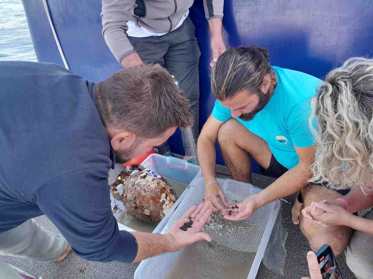 Antalya’nın Kaş ilçesi açıklarında yapılan su altı kazılarında, 1100 yıl