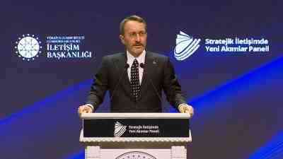 Cumhurbaşkanlığı İletişim Başkanı Fahrettin Altun, **‘Stratejik İletişimde Yeni Akımlar Paneli’**nde