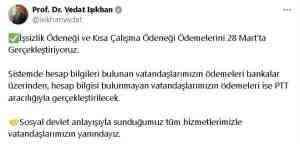 Çalışma ve Sosyal Güvenlik Bakanı Vedat Işıkhan, Mart ayına ilişkin