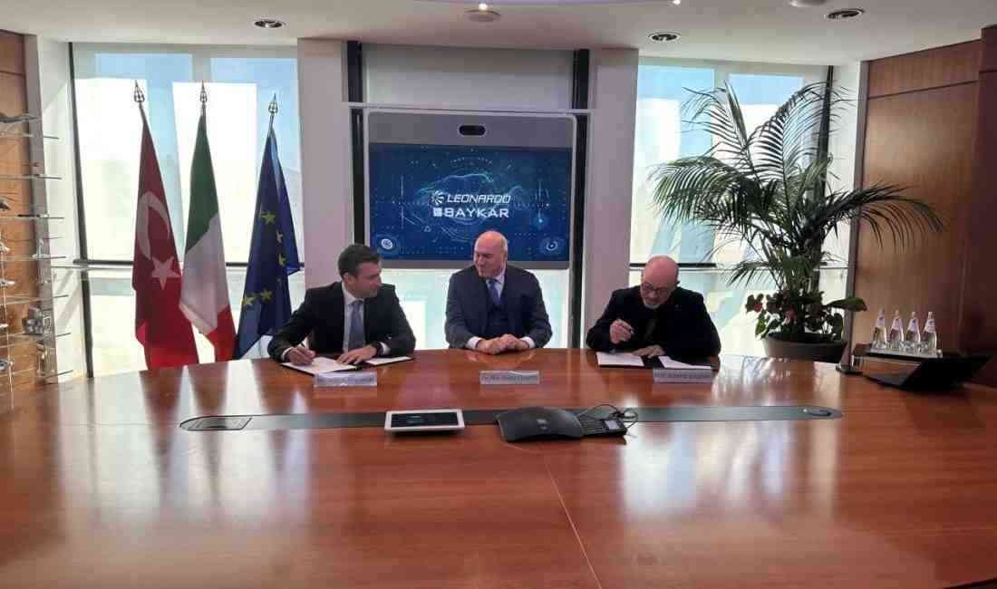 Türkiye’nin önde gelen savunma şirketlerinden Baykar, İtalyan savunma devi Leonardo