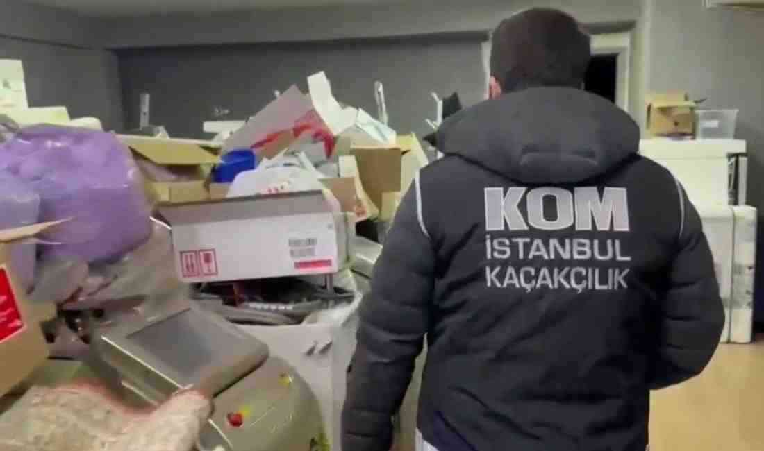 İstanbul Emniyet Müdürlüğü, Fatih’te düzenlediği operasyonda 235 milyon TL değerinde