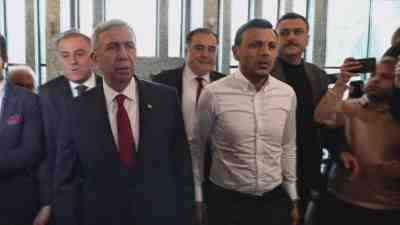 Ankara Büyükşehir Belediye Başkanı Mansur Yavaş, gözaltına alınan İstanbul Büyükşehir