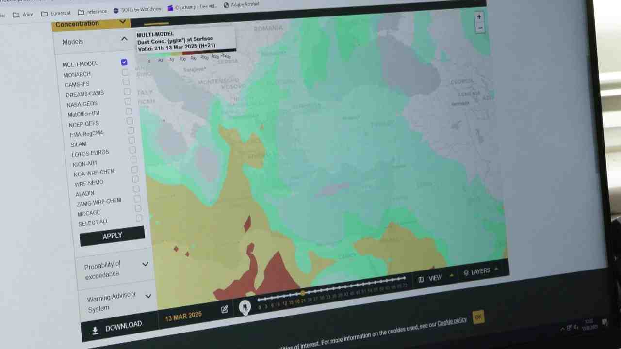 Meteoroloji uzmanları, İstanbul’da hafta sonuna kadar sıcaklıkların mevsim normallerinin üzerine