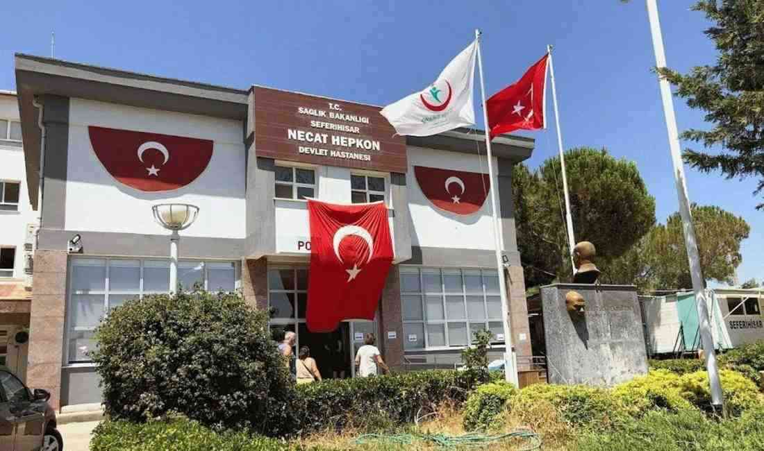 İzmir’in Seferihisar ilçesinde, Necat Hepkon Devlet Hastanesi’nde sahte sağlık raporu