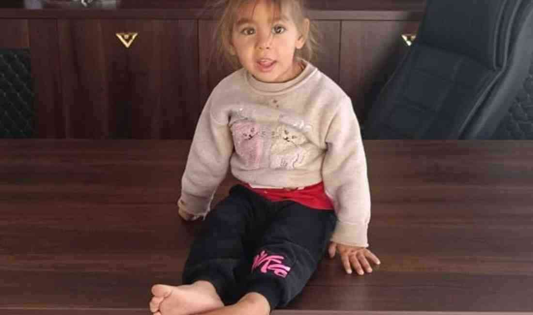 Denizli’nin Honaz ilçesinde, evinin önünde oynarken kaybolan 4 yaşındaki Nazlı