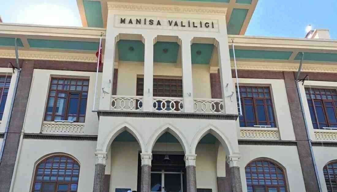 Manisa Valiliği, kamu düzenini sağlamak ve provokatif eylemleri önlemek amacıyla