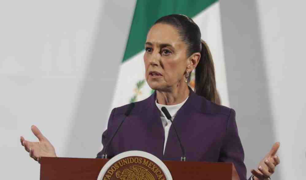 Meksika Devlet Başkanı Claudia Sheinbaum, binlerce kişinin katıldığı mitingde ABD