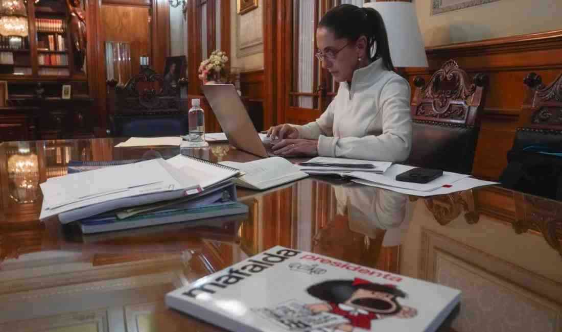 Liderlerden İş Birliği Mesajı Meksika Devlet Başkanı Claudia Sheinbaum, ABD