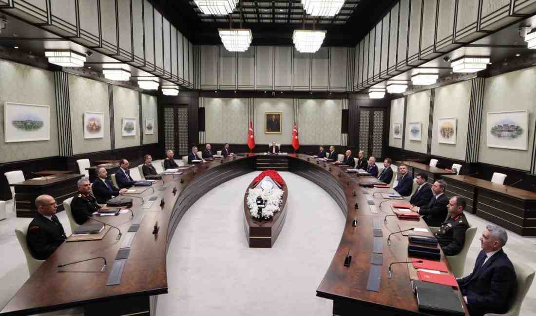 Milli Güvenlik Kurulu (MGK) toplantısının ardından yayımlanan bildiride, “Bölücü terör