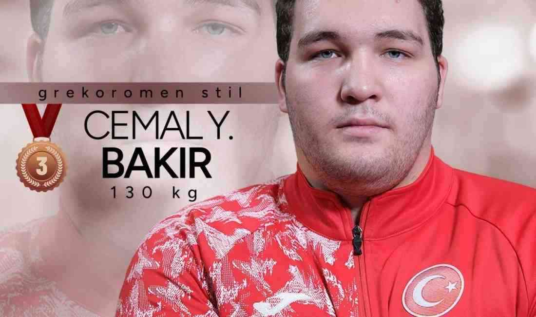 Milli güreşçi Cemal Yusuf Bakır, 23 Yaş Altı Avrupa Güreş
